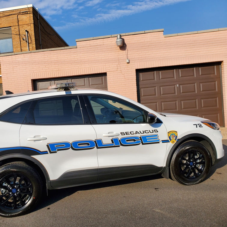 Secaucus Police Unveils Hybrid Police Vehicles