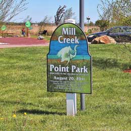 Mill Creek Point Park Dedication