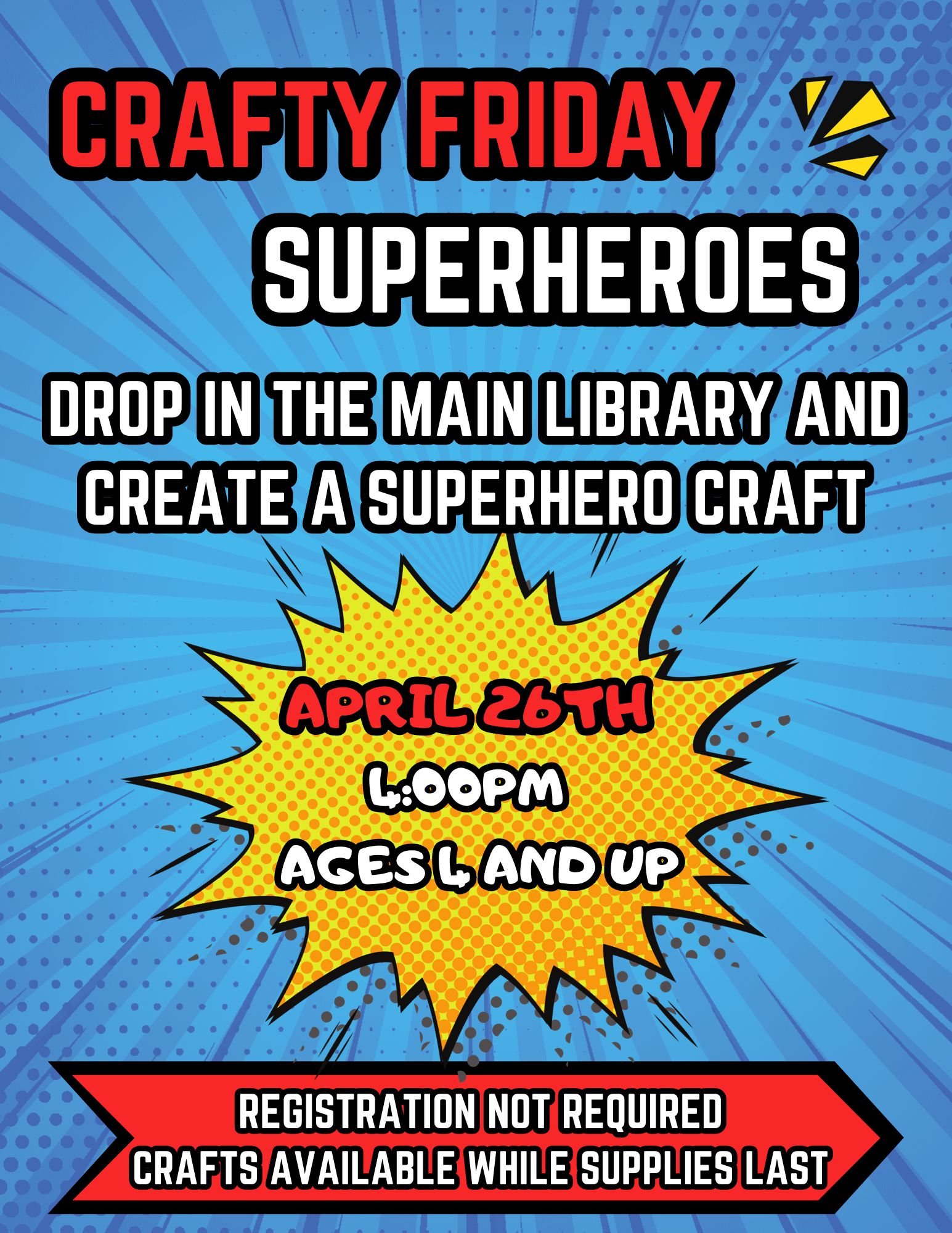 Crafty Friday: Superheroes