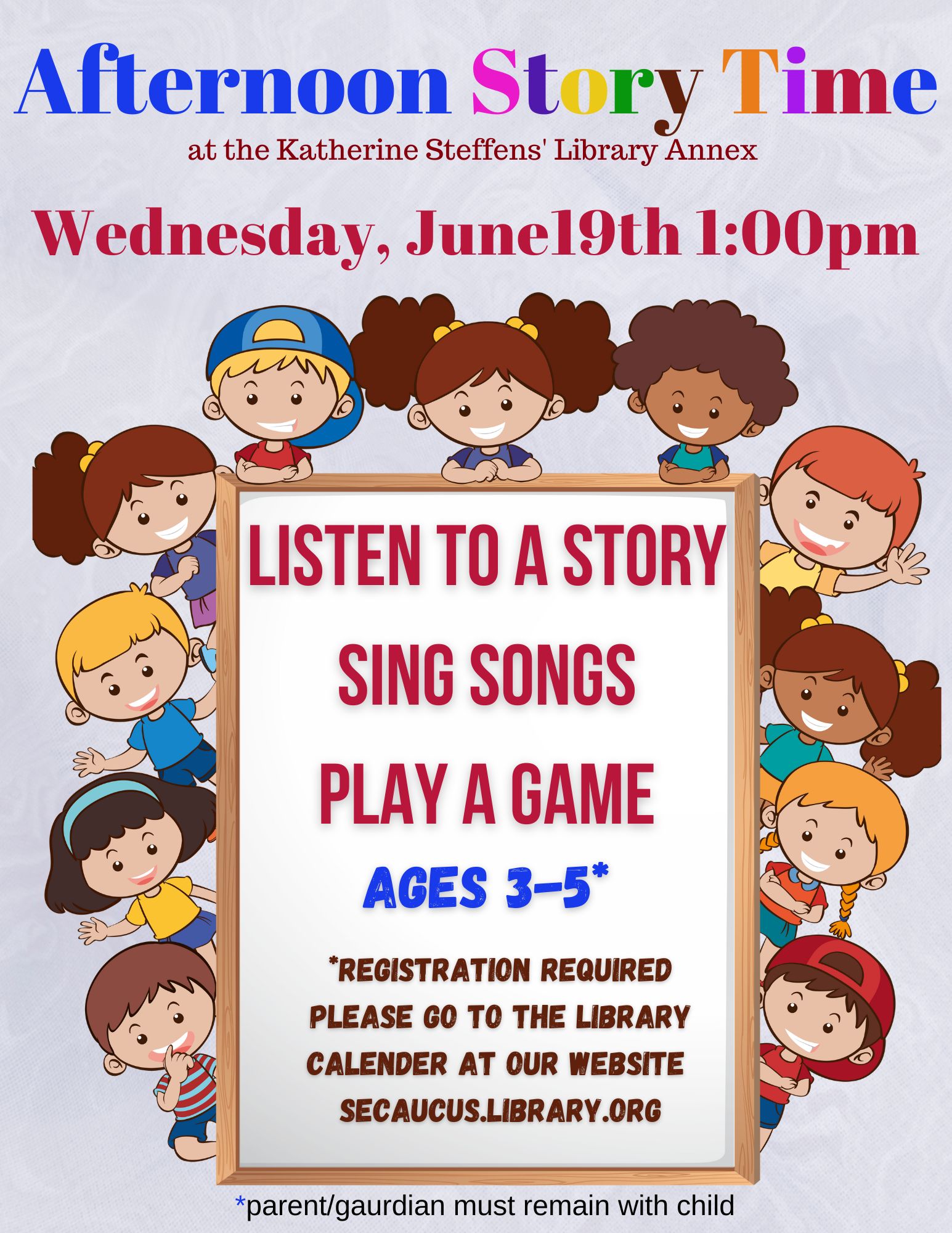 Drop-In Story Time @ the Annex