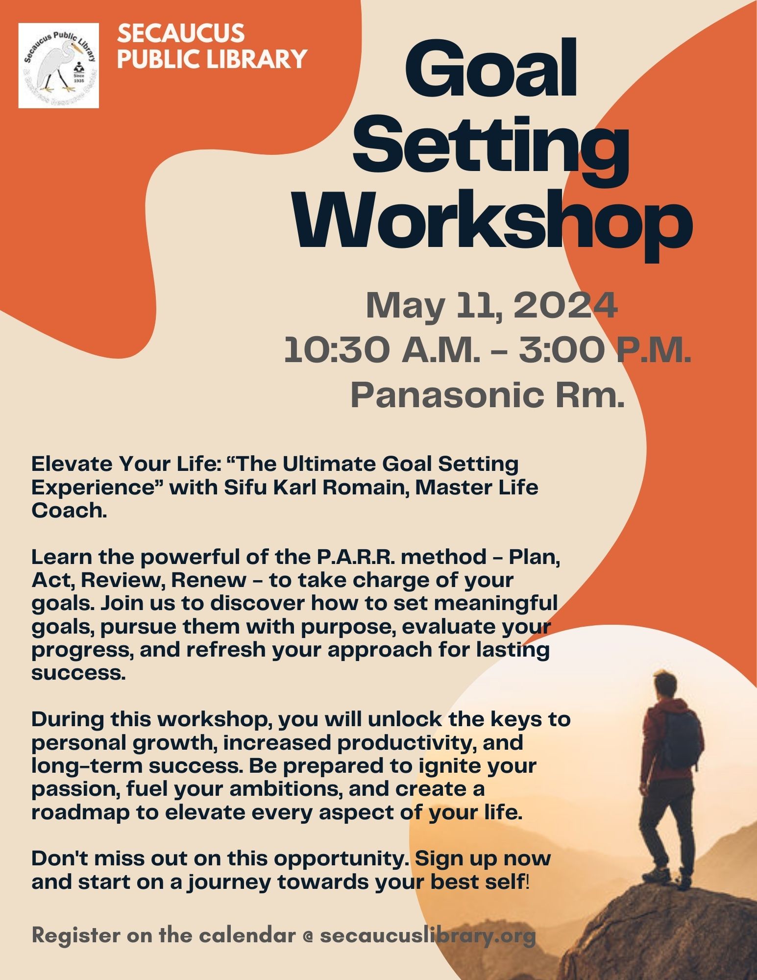 ULTIMATE GOAL SETTING WORKSHOP- with Sifu Karl Romain, Master Life Coach