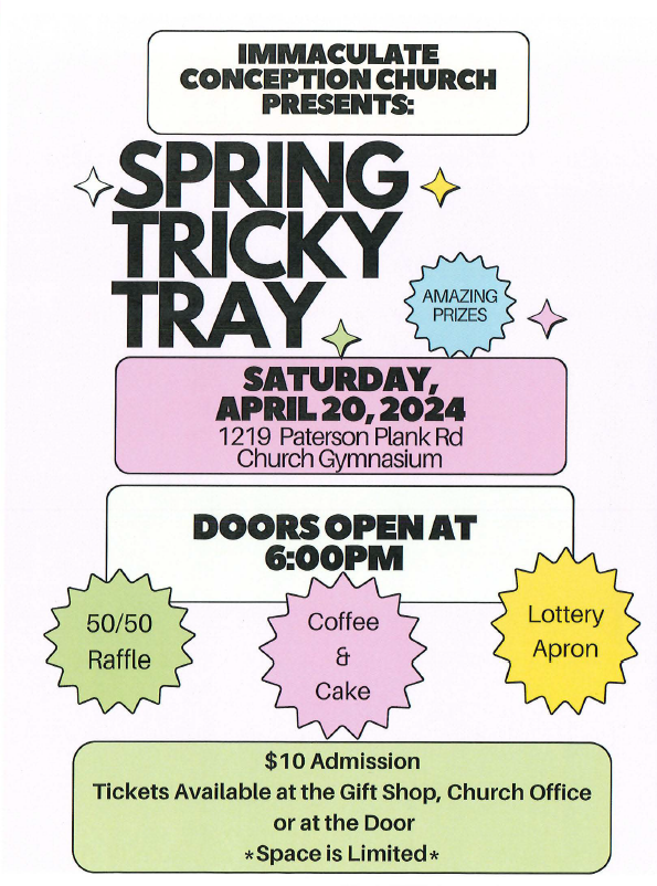 Spring Tricky Tray