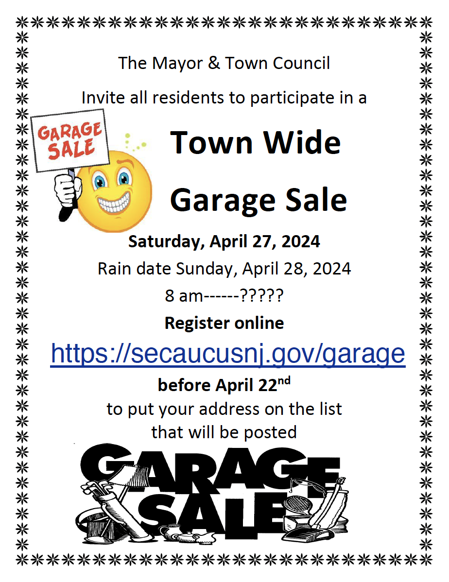 Town-Wide Garage Sale