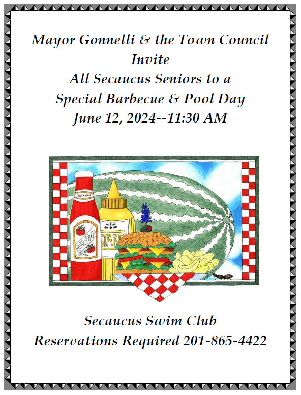 Senior Barbeque and Pool Day