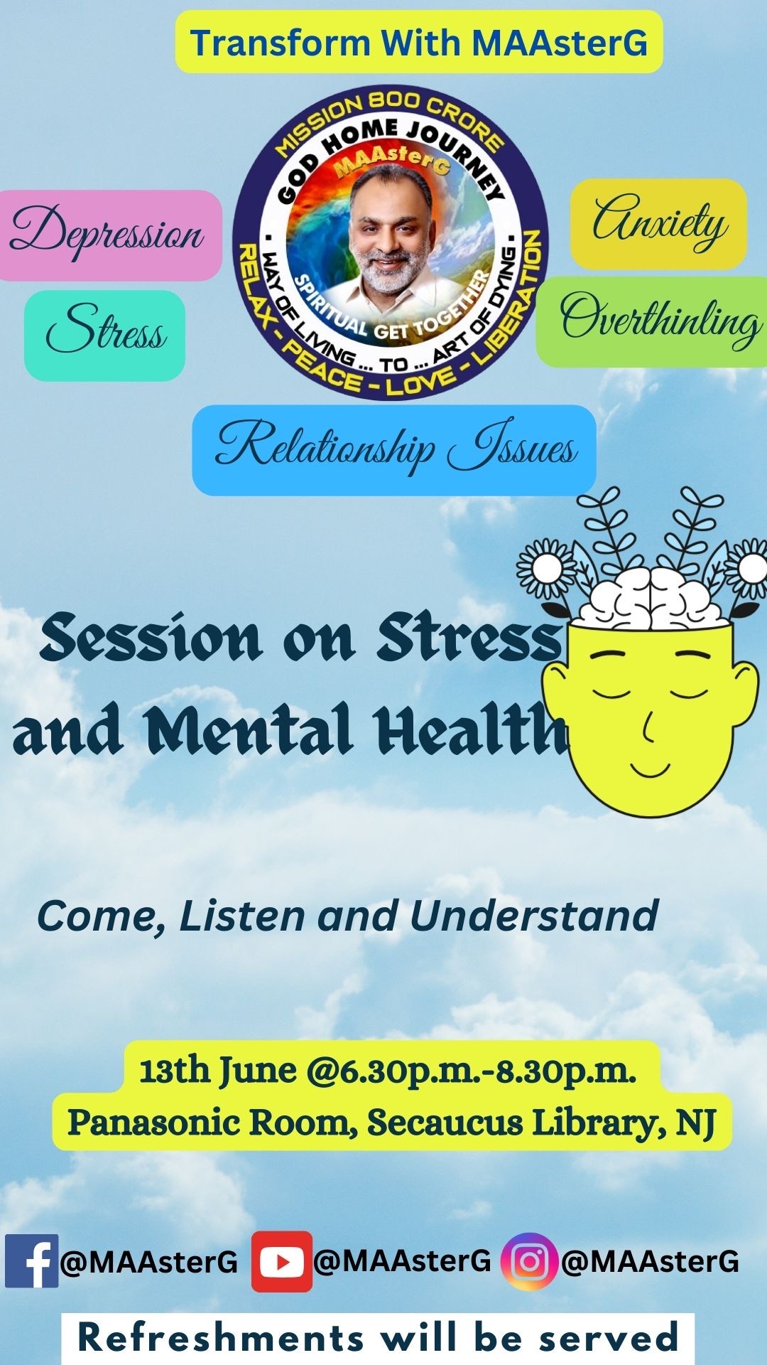 Stress Management and Mental Health Lecture by MAAsterG