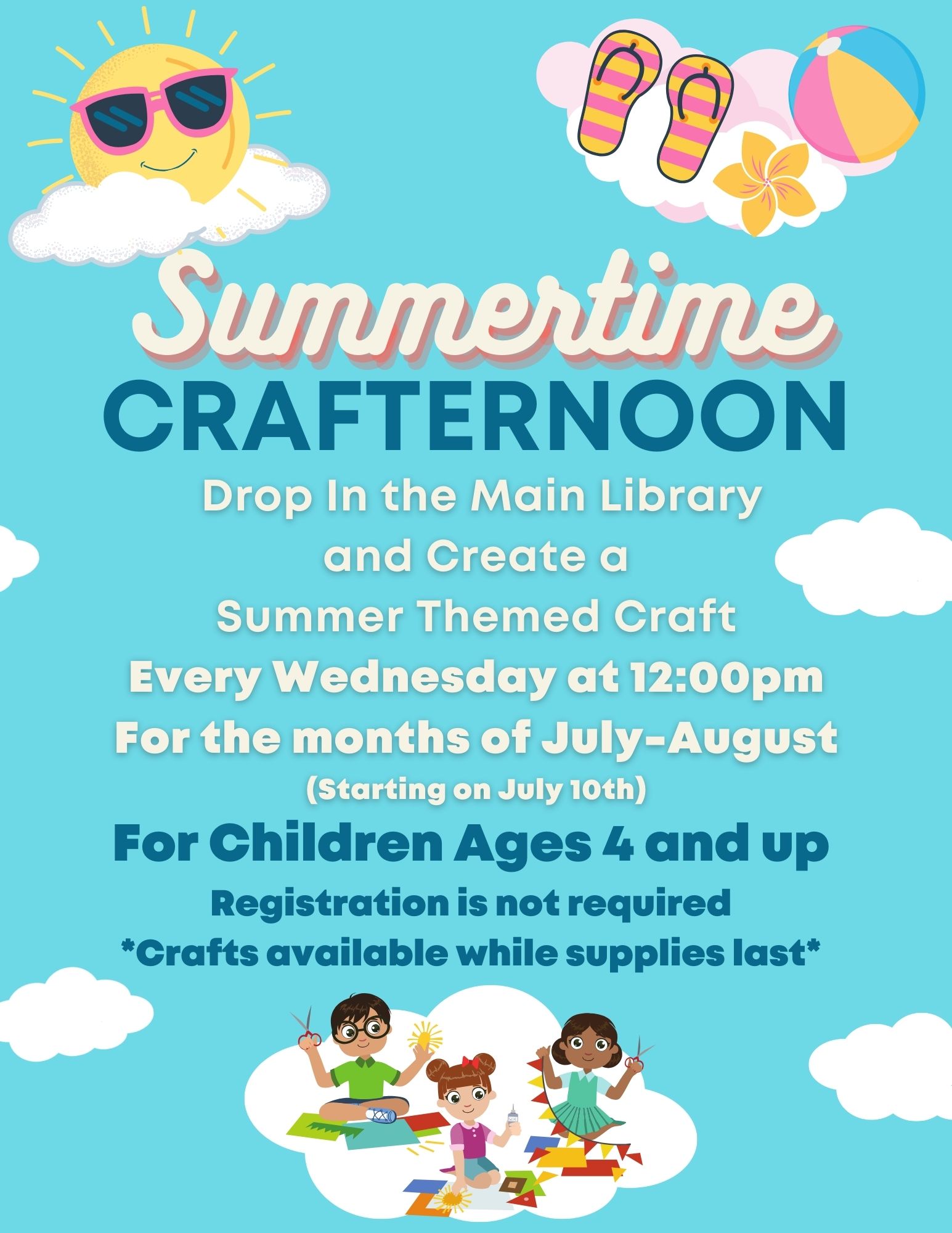 Summertime Crafternoon for Kids