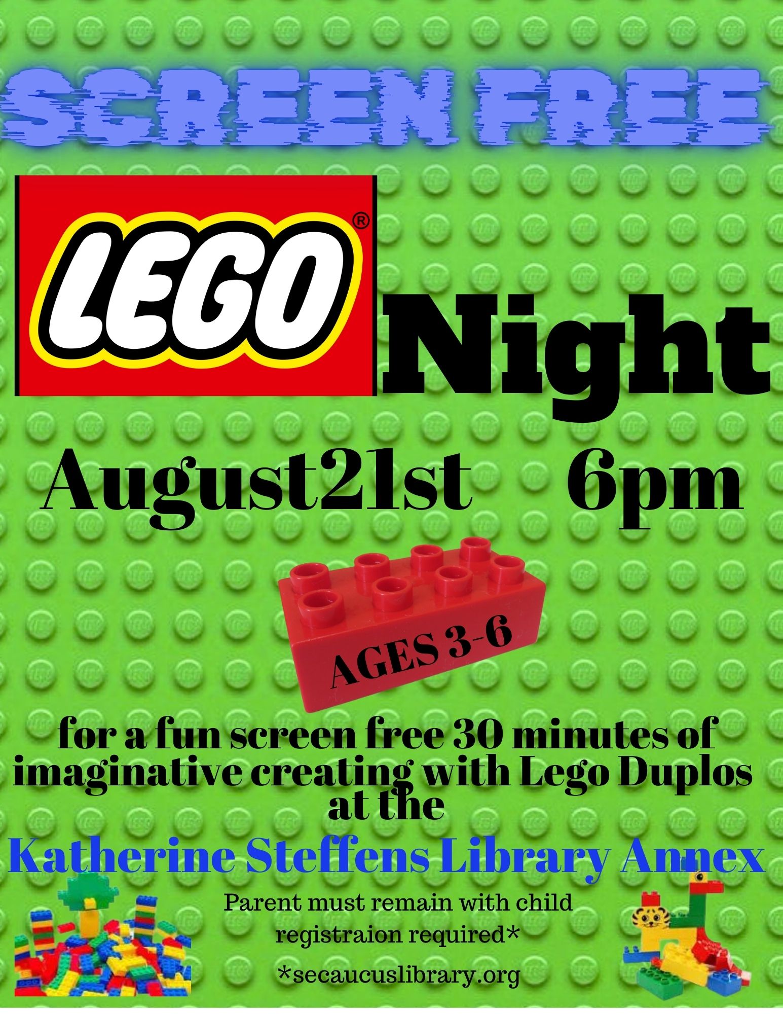 Screen Free Legos