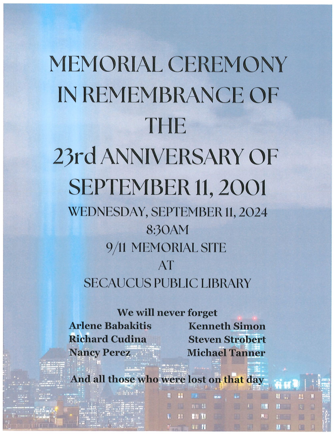 9/11 Memorial Ceremony