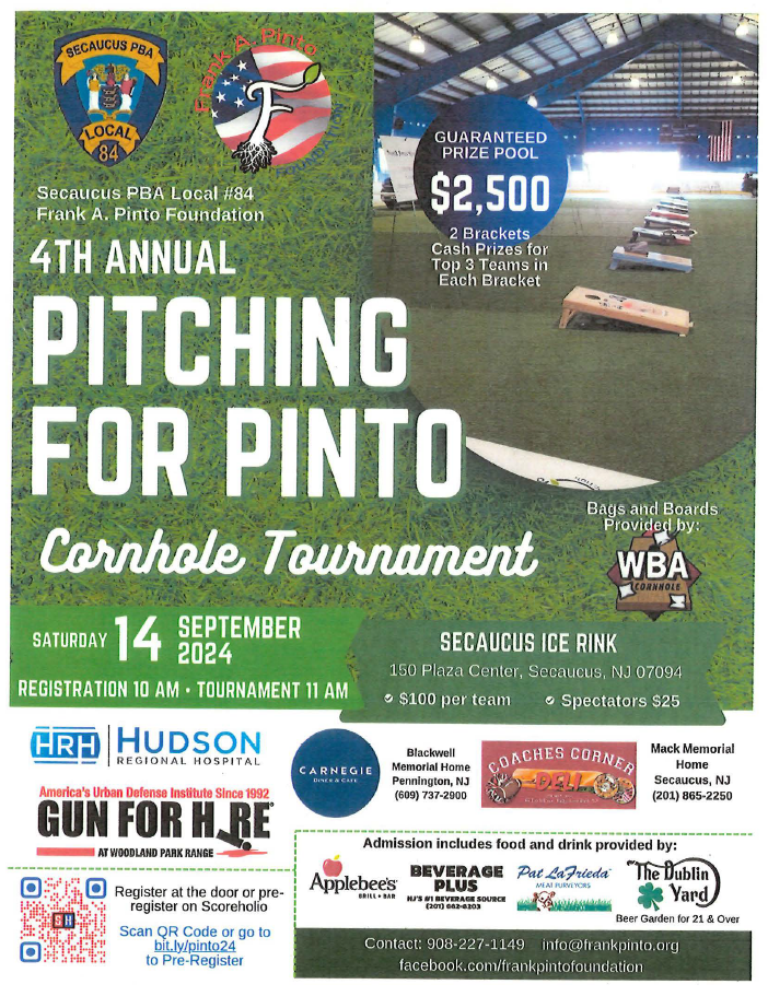 Pitching for Pinto: Cornhole Tournament
