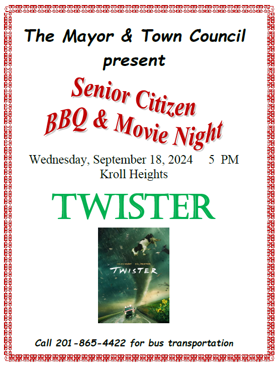 Senior Citizen BBQ & Movie