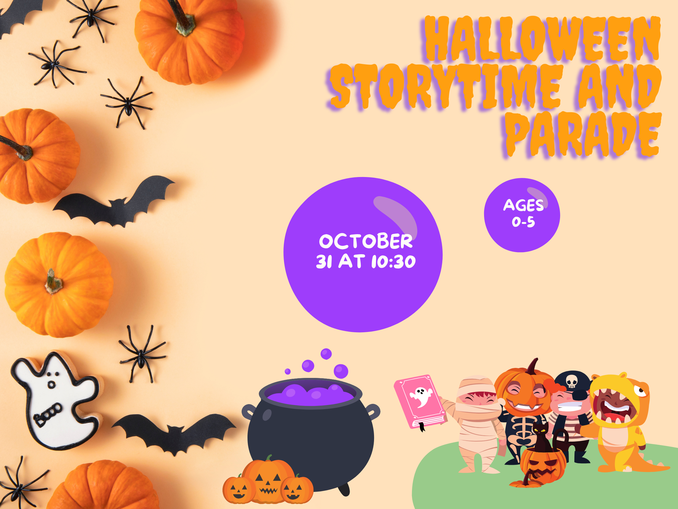 Halloween Storytime and Parade!