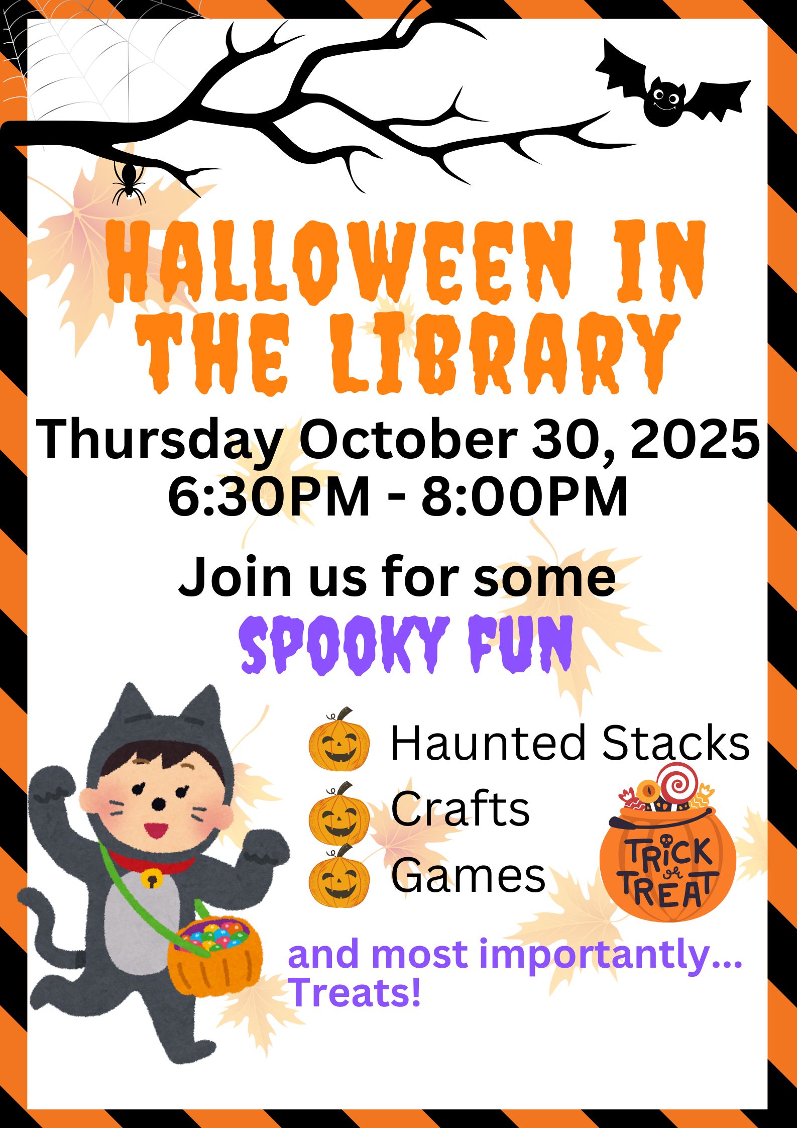 Halloween In the Library