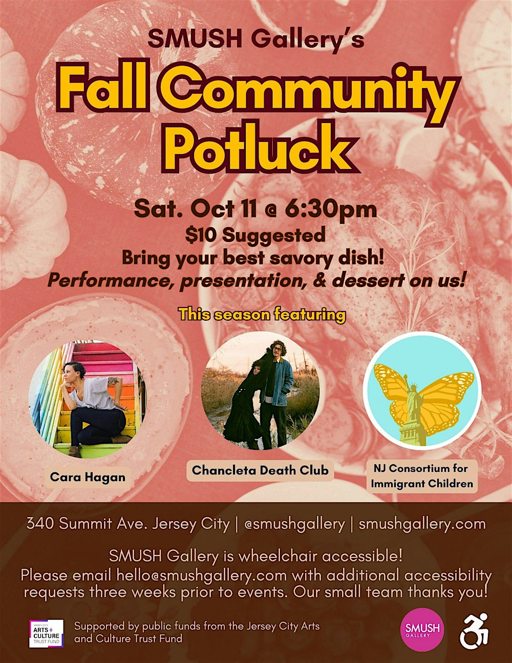 SMUSH's Fall Community Potluck