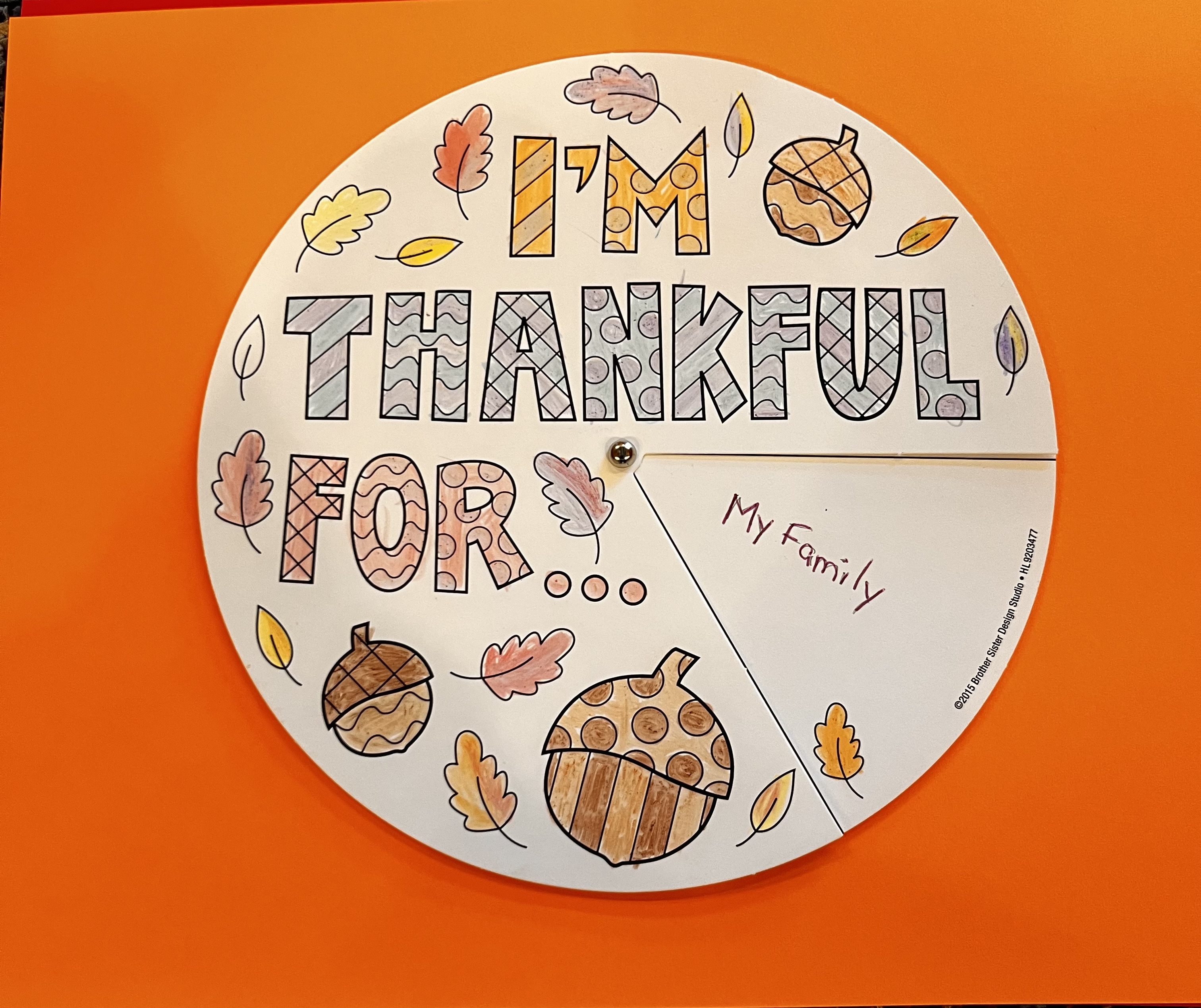 Thankful Wheel Drop In