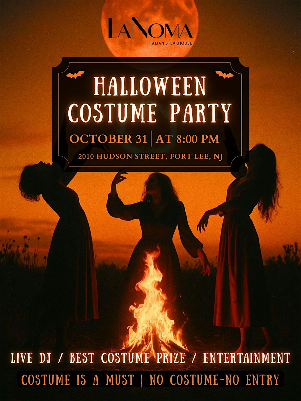 HALLOWEEN COSTUME PARTY AT LANOMA (FORT LEE, NJ)