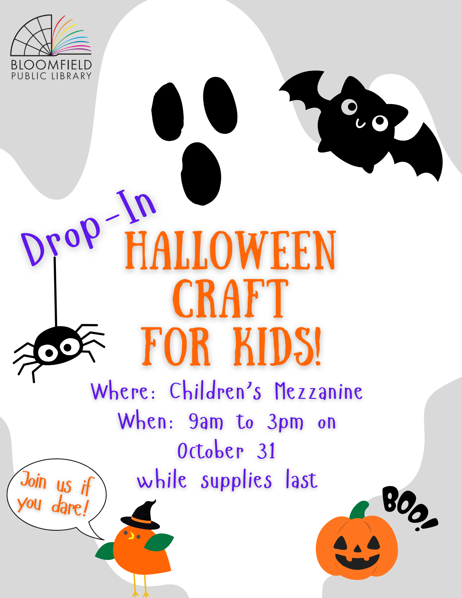 Drop-in Halloween Craft for Kids