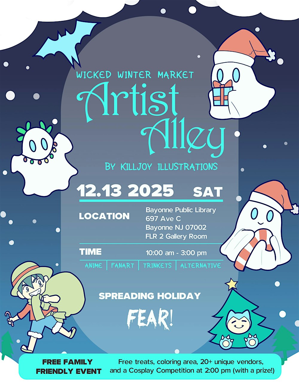 Cosplay friendly • ❄️Wicked Winter Market