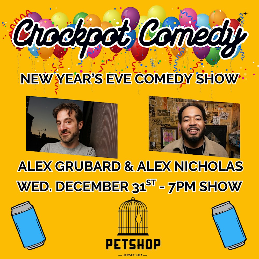 New Year's Eve Comedy Show at Pet Shop in Jersey City, NJ