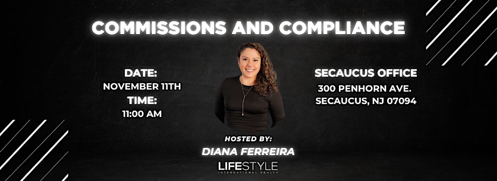 Commissions & Compliance Training with Diana Ferreira