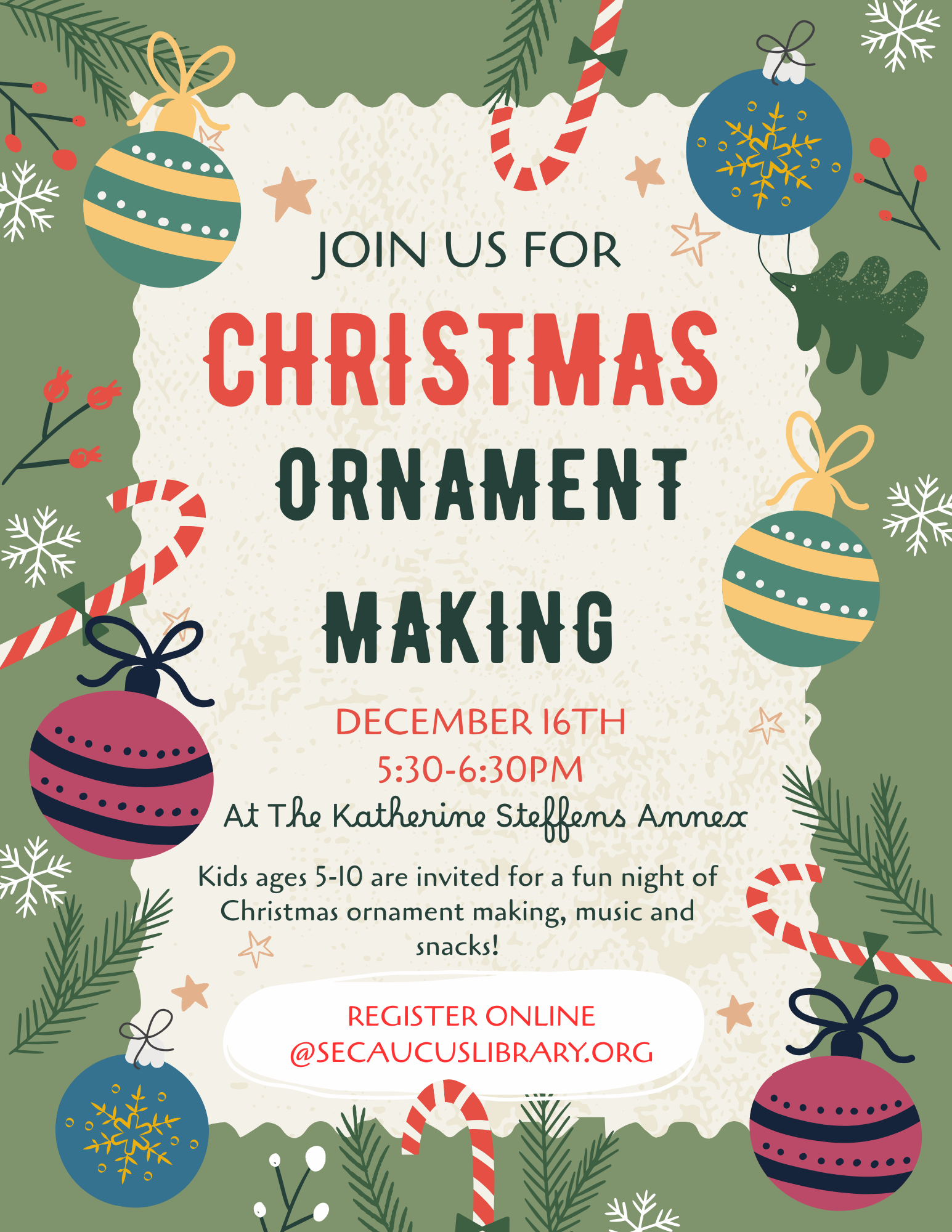 Christmas Ornament Making