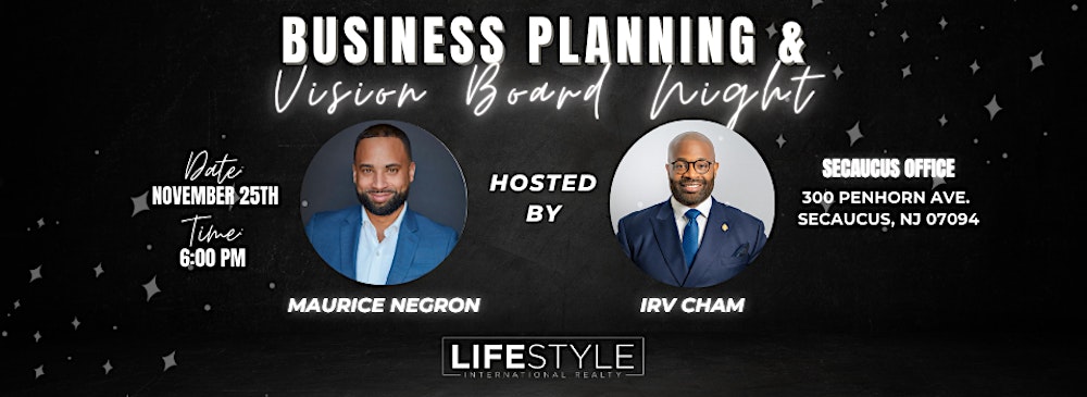 Business Planning & Vision Board Night