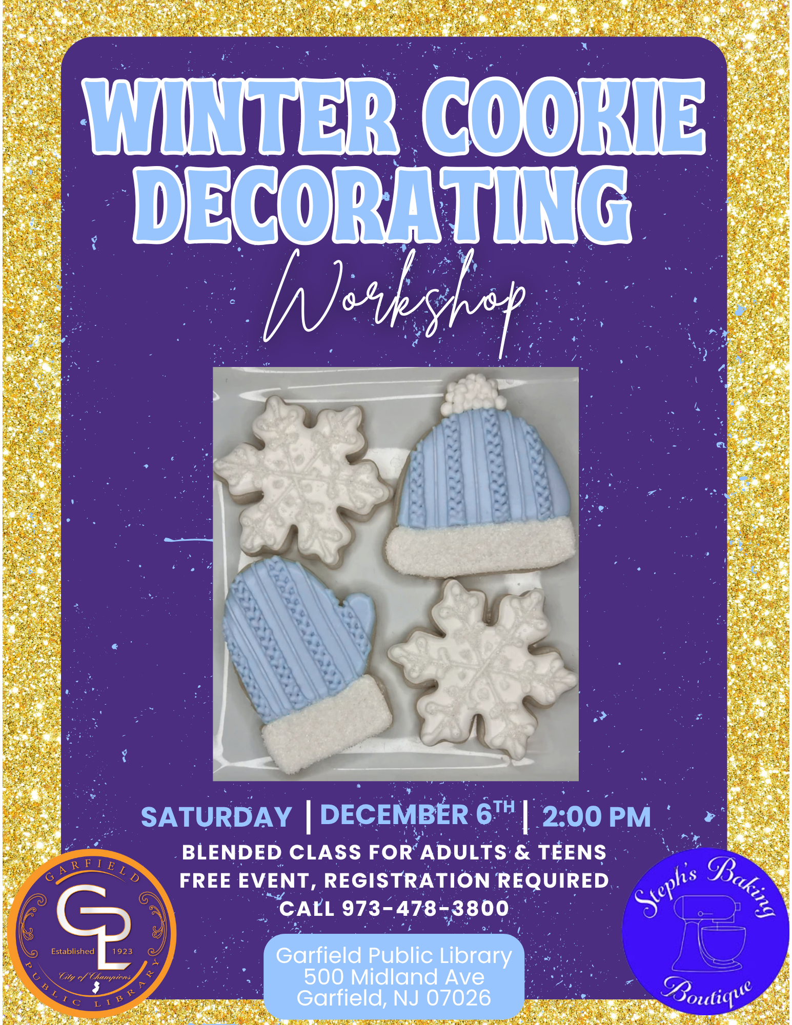 Winter Cookie Decorating Workshop