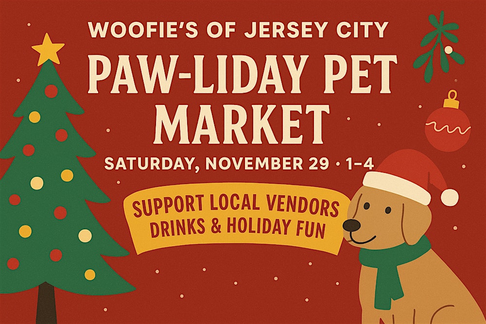 Woofie’s of Jersey City Paw-liday Pet Market at 902 Brewery