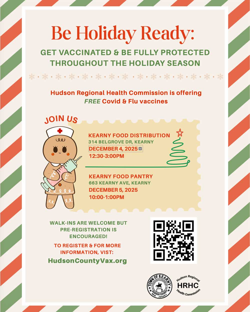 Free Covid and Flu Vaccines