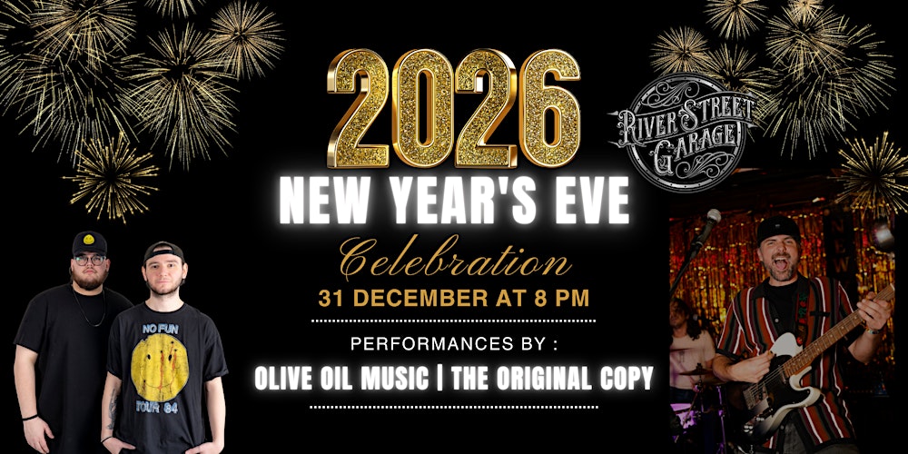 NYE 2026 at River Street Garage