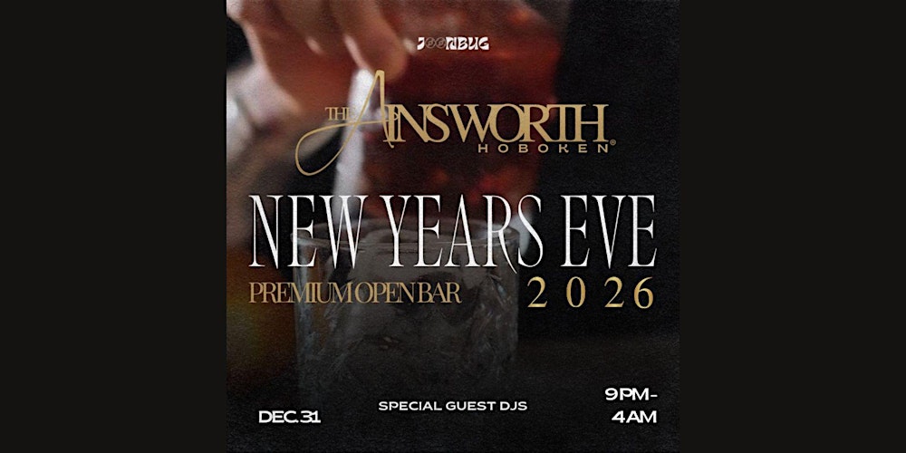 Ainsworth Hoboken NYE 26 HOB
