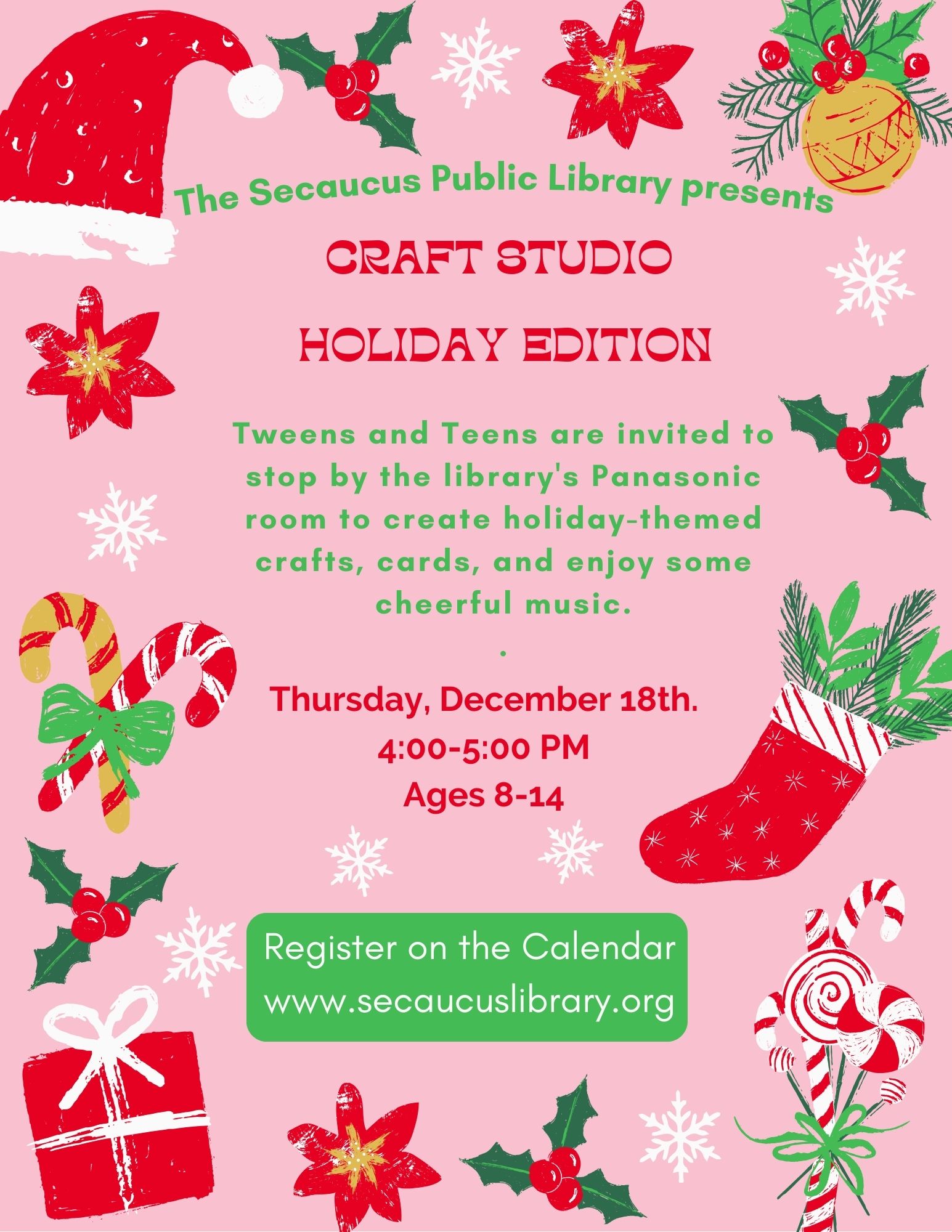 Craft Studio Holiday Edition for Tweens and Teens