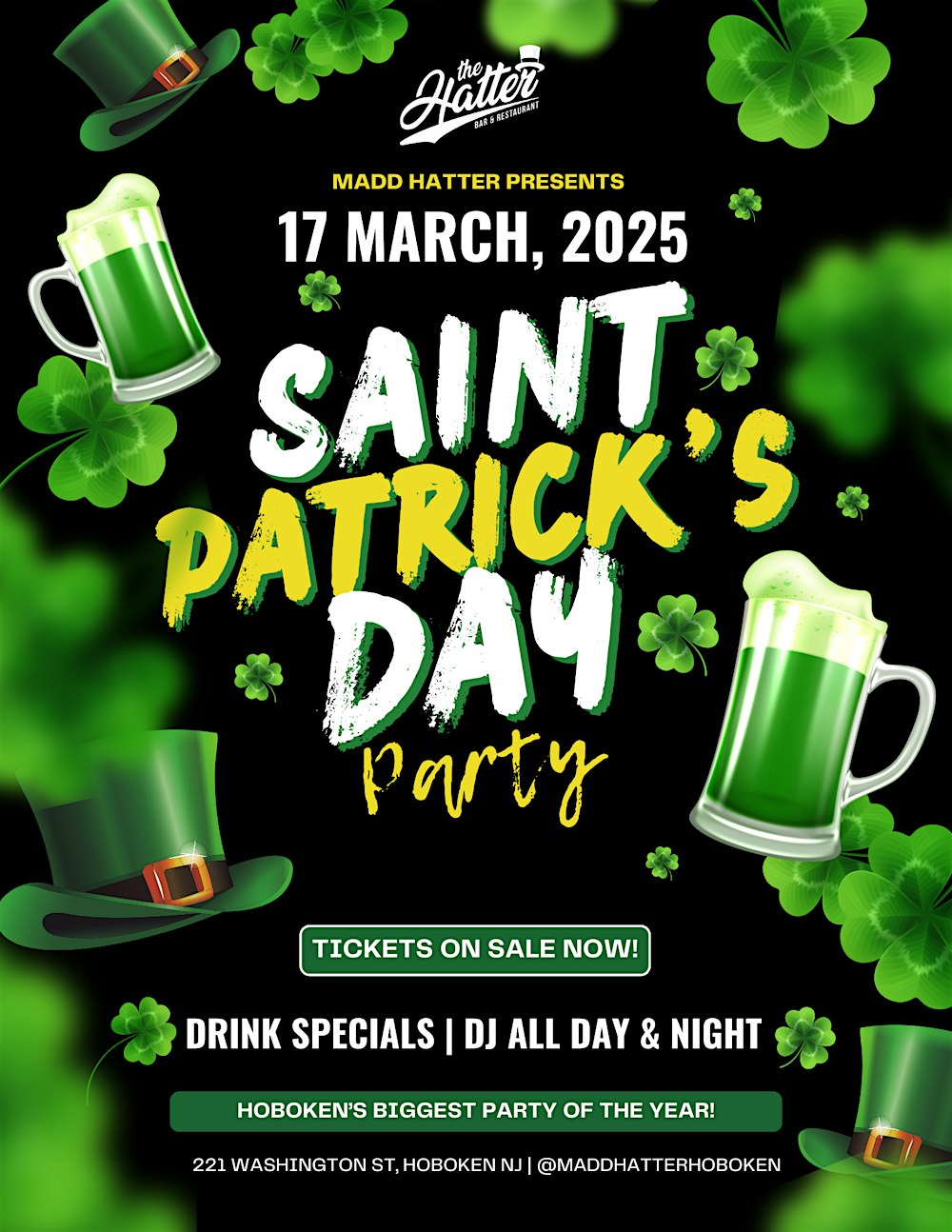 Hoboken Official St Patrick's Day Party