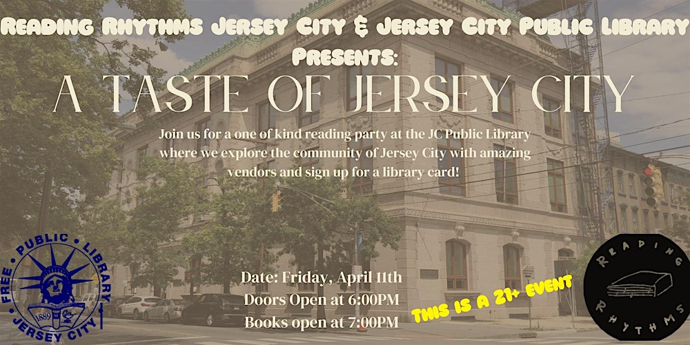 Reading Rhythms x Jersey City Public Library : A Taste of Jersey City