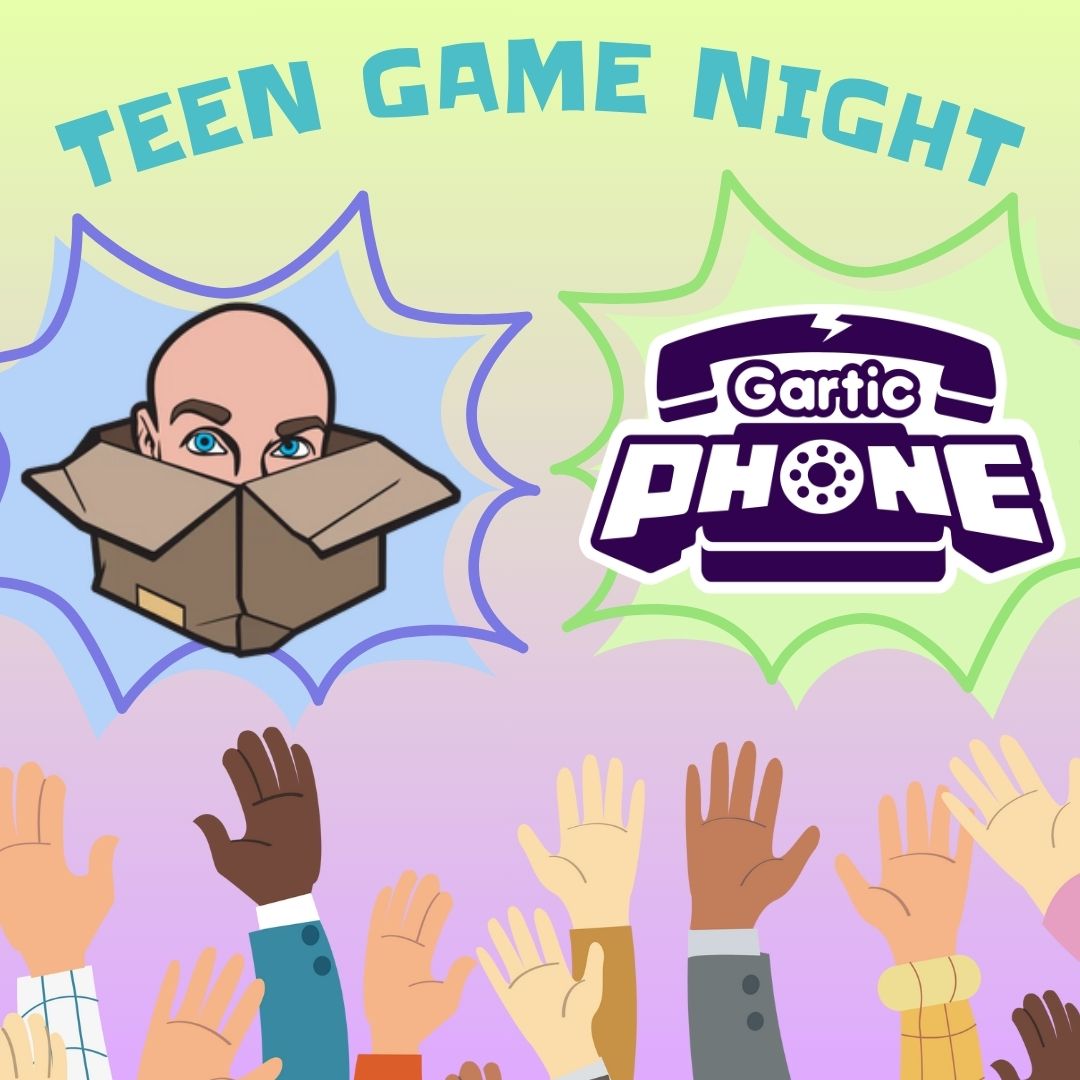 Teen Game Night, teens grades 5 - 8