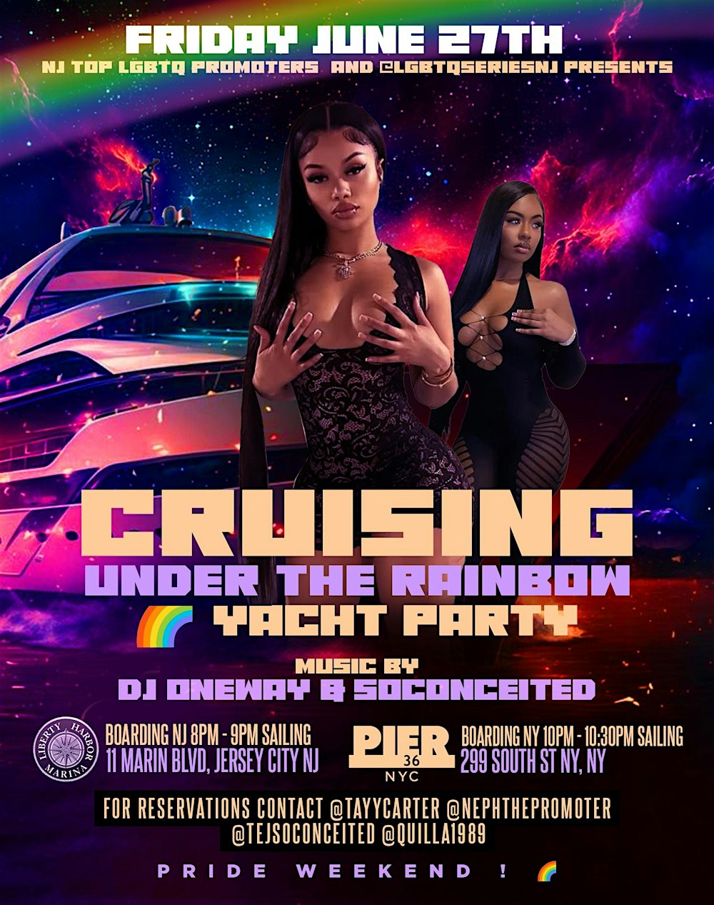 The Big PRIDE Yachet Party