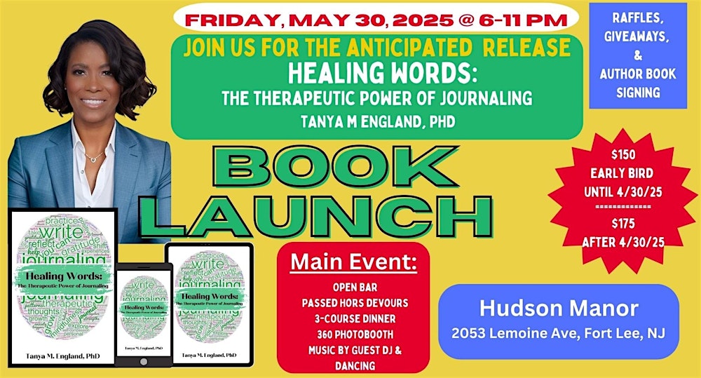 Book Launch: Healing Words: The Therapeutic Power of Journaling