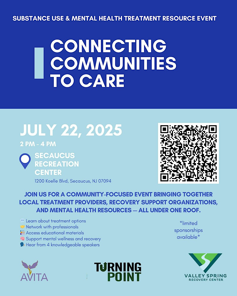SUD & MH Treatment Resource Event: Connecting Communities to Care