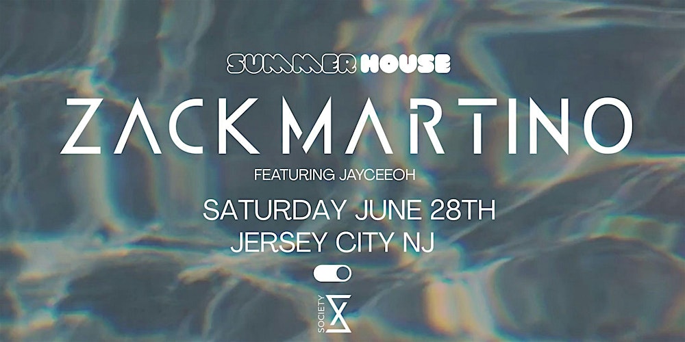 Zack Martino Live Featuring Jayceeoh @ Summer House