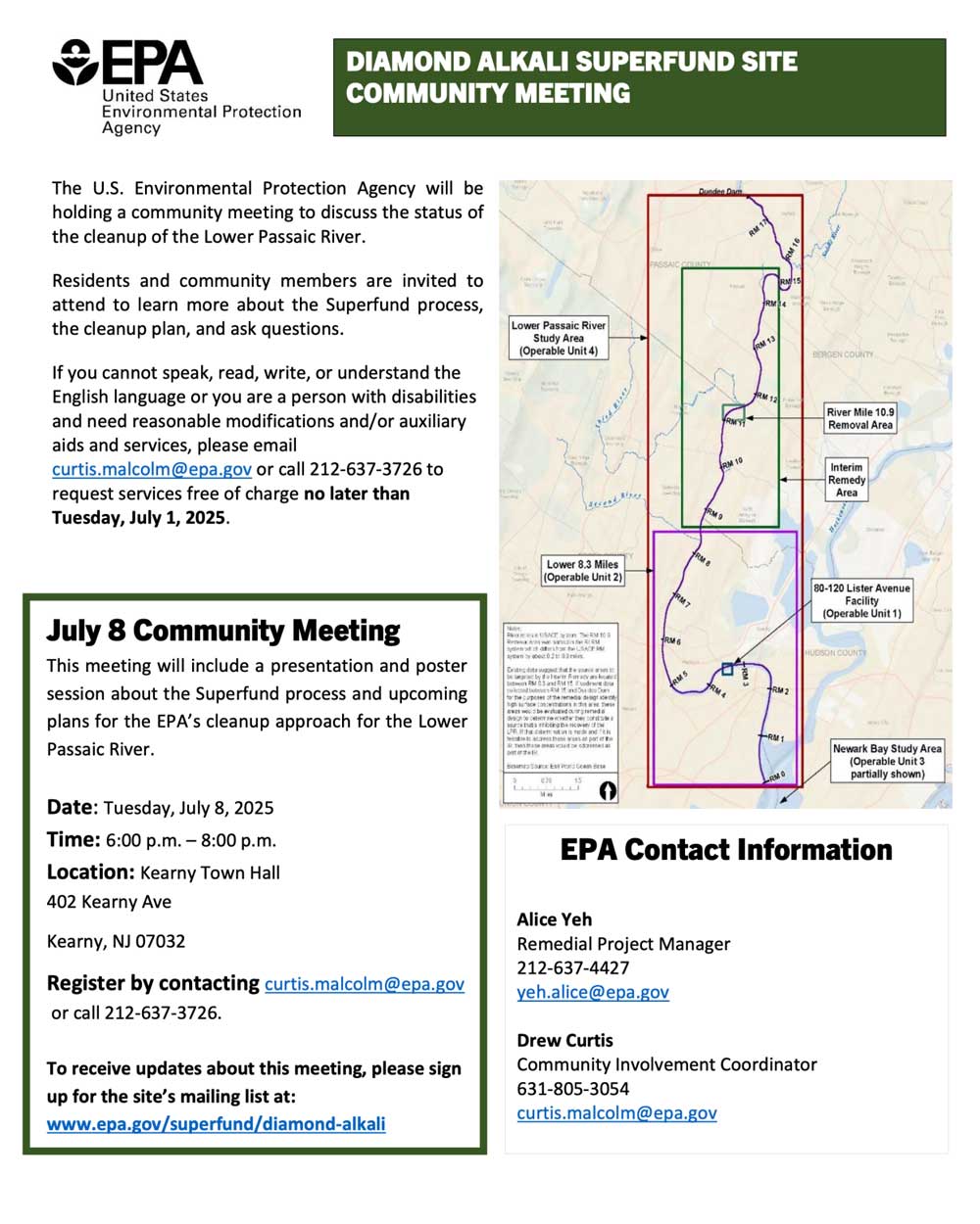 EPA Community Meeting