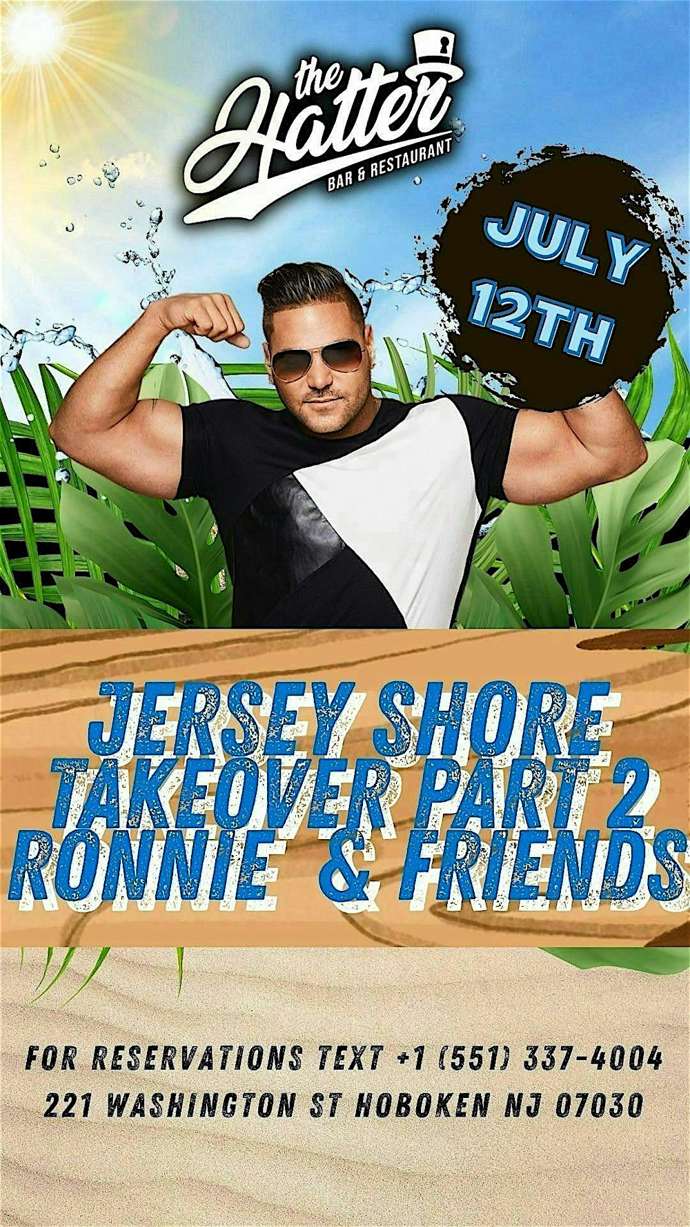 Jersey Shore Takeover Ronnie & Friends at Madd Hatter Hoboken