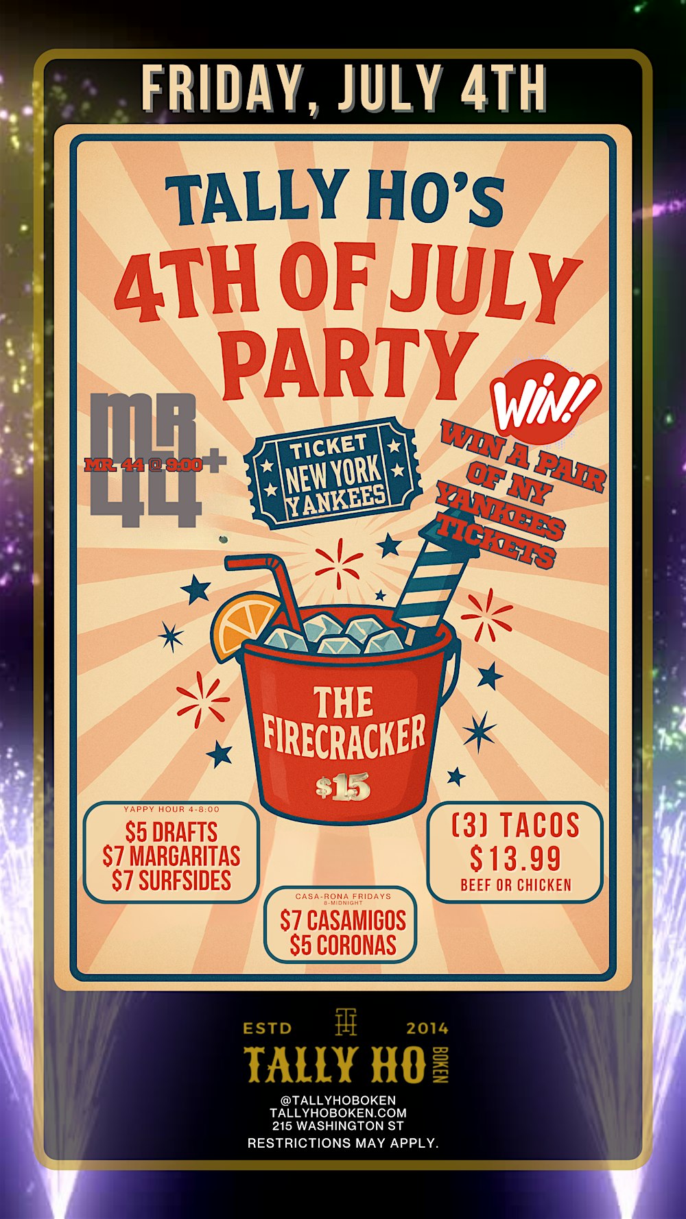 4th of July Party at Tally Ho