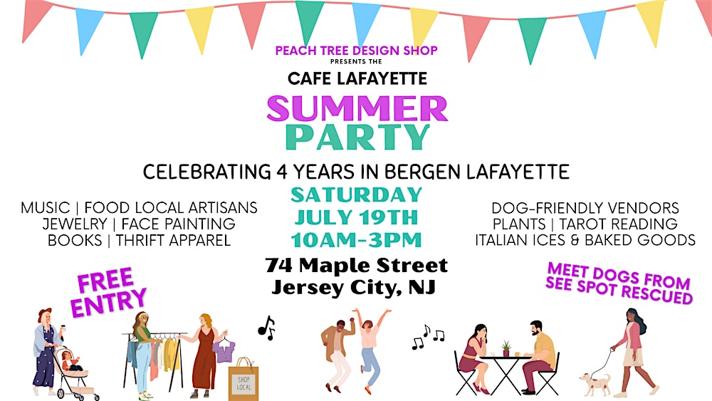 Summer Party at Cafe Lafayette