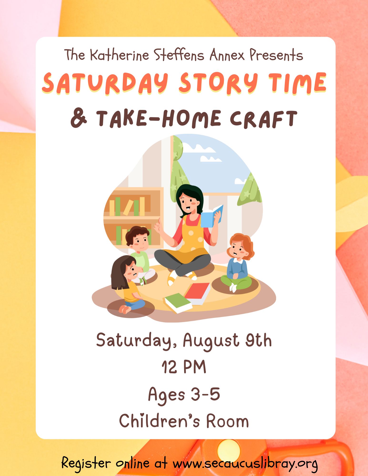 Saturday Story Time & Take-Home Craft