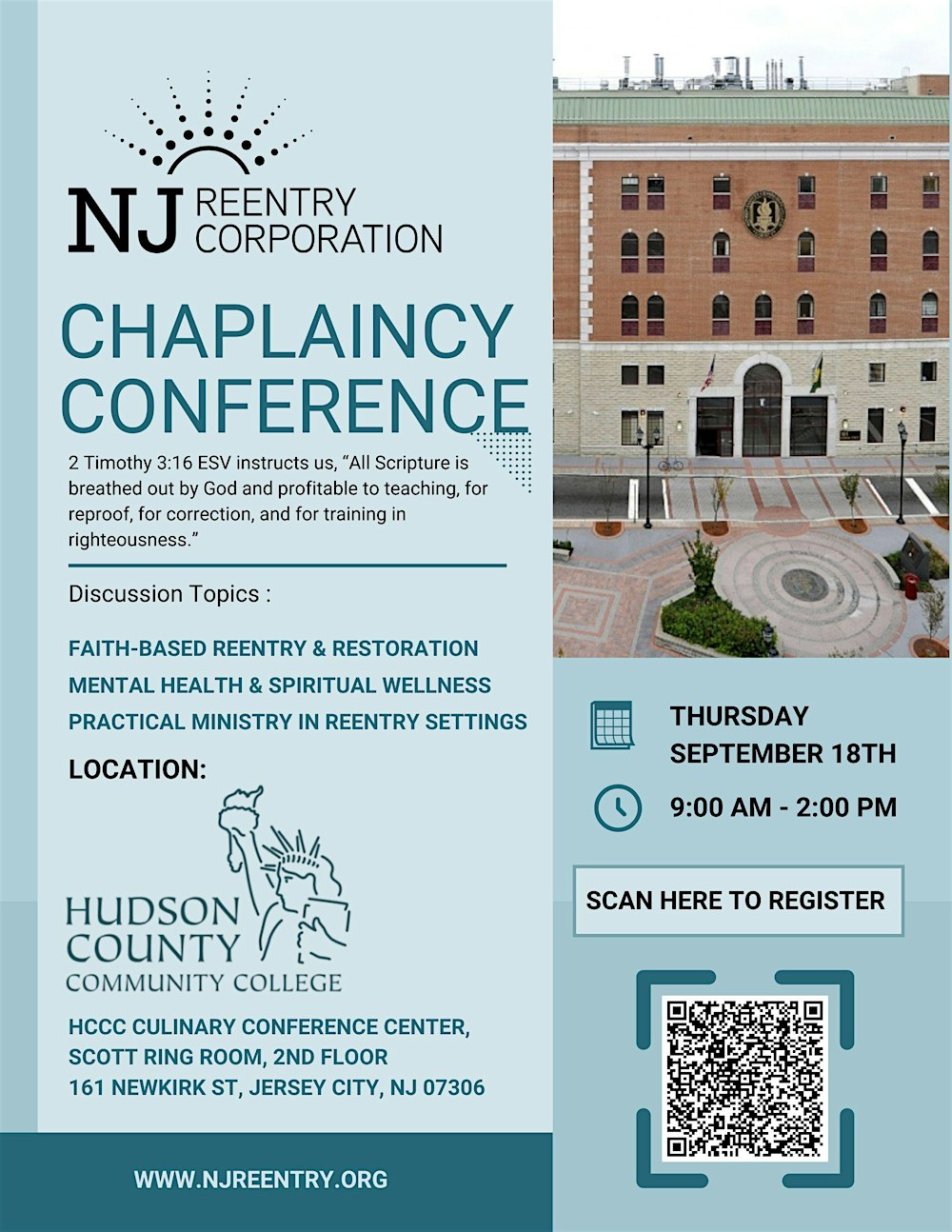 NJRC Chaplaincy Conference