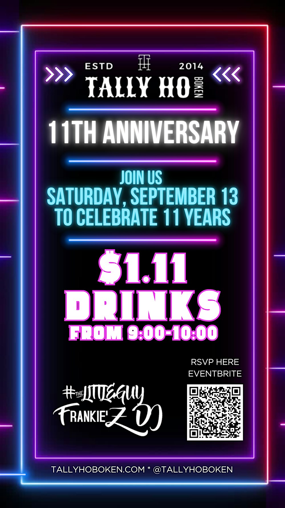 Tally Ho’s 11th Birthday Bash