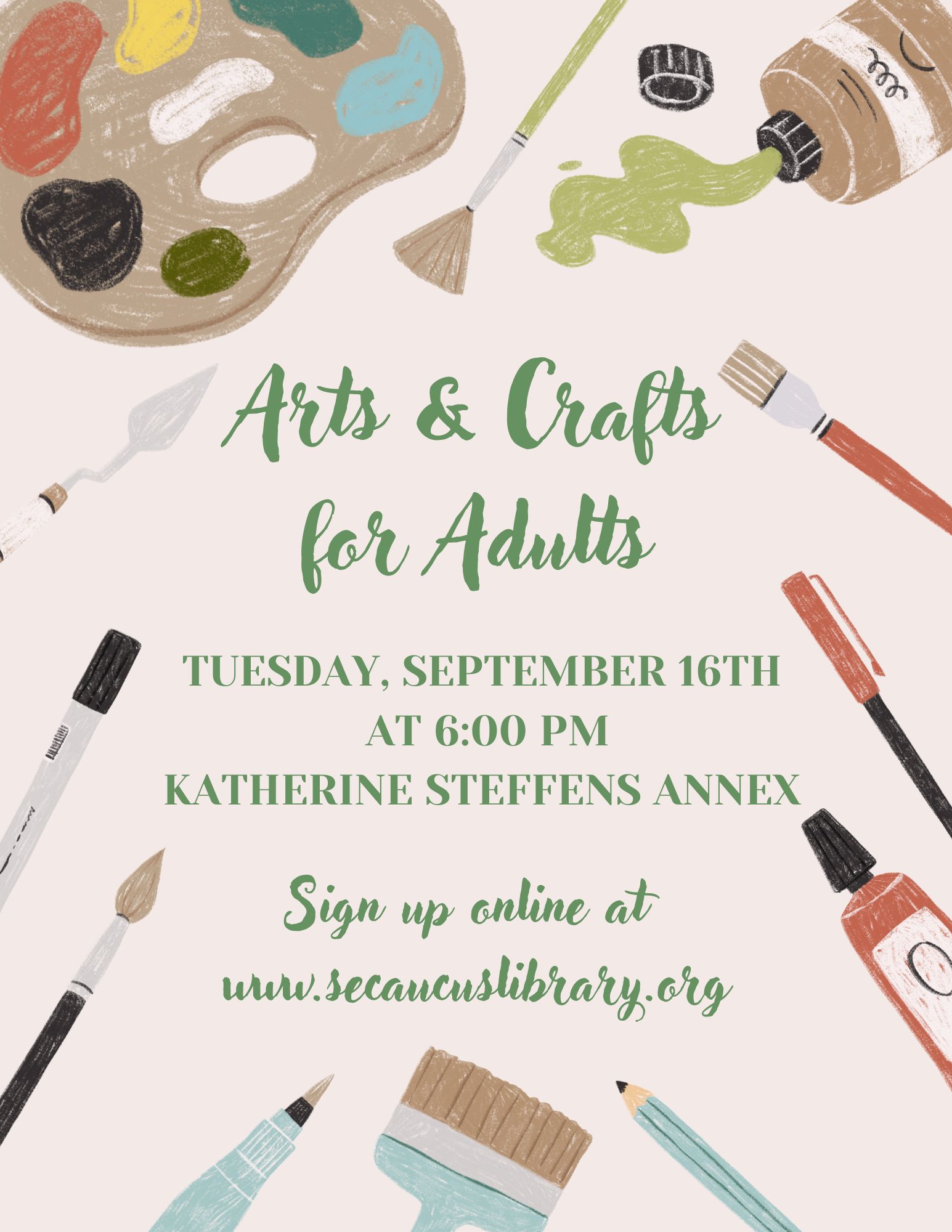 Arts & Crafts for Adults