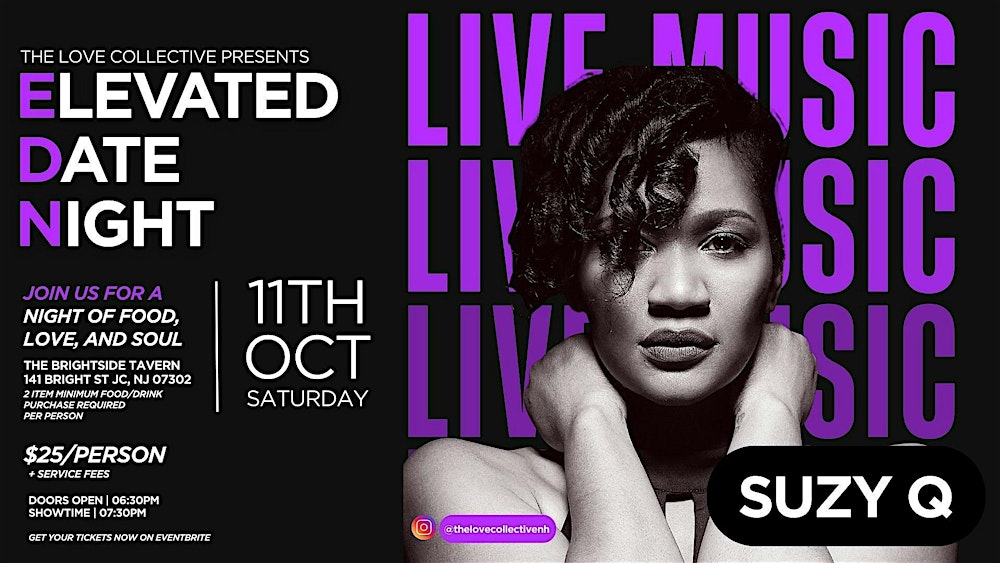 Elevated Date Night (EDN) – Live Soul Music & Couples Night in Jersey City