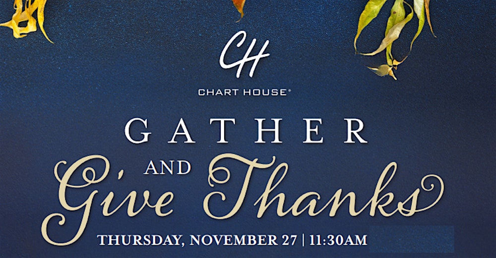 Thanksgiving Grand Reception Buffet - Chart House Weehawken