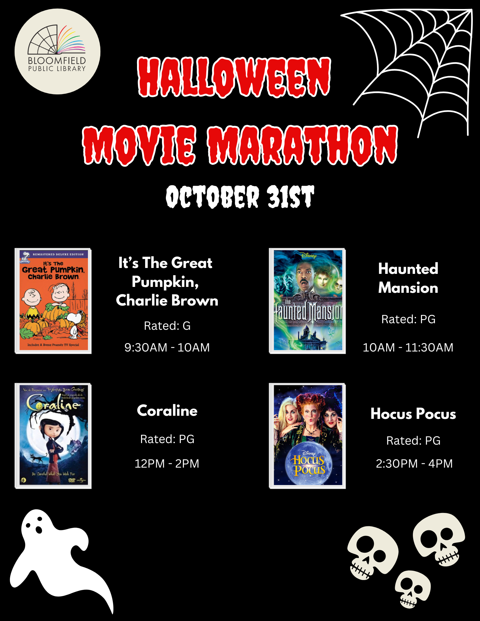 Halloween Movie Marathon!