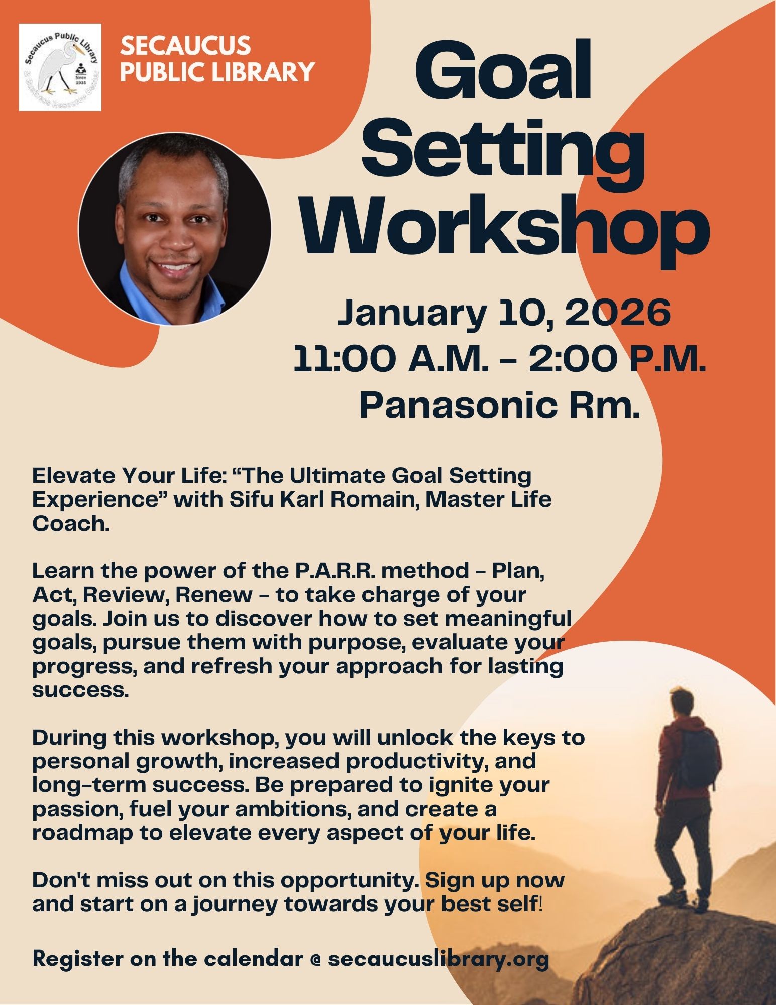 GOAL SETTING WORKSHOP WITH KARL ROMAIN